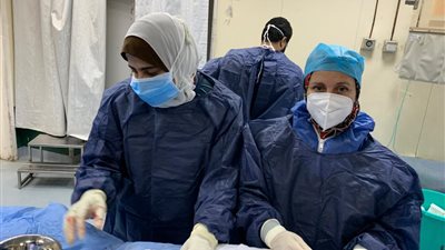 إجراء 99 قسطرة بمستشفى طنطا الجامعي 