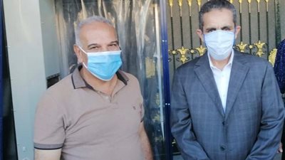 محمد صلاح يتبرع بكبائن تعقيم لمحافظة الغربية (صور)