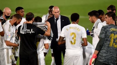 ختام الليجا.. زيدان يعلن تشكيل ريال مدريد الرسمي ضد ليجانيس