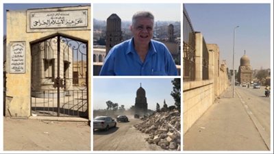 محب التراث يكشف تفاصيل أعمال هدم منطقة جبانة المماليك (صور)