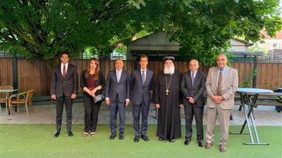 حفل تكريم السفير المصري بهولندا بالمركز الثقافي القبطي بأمستردام