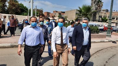 الرقابة الإدارية تشن حملة بحي ثان طنطا (صور)