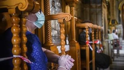 مُطران طنطا يشدد على الالتزام باستخدام قناع الوجه في الكنائس