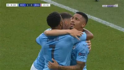 شاهد - سترلينج يضع مانشستر سيتي في المقدمة أمام ريال مدريد