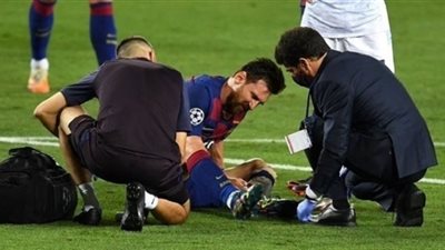 برشلونة يكشف عن خطورة إصابة ميسي