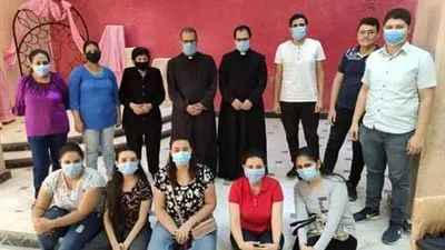 كنيسة العذراء للأقباط الكاثوليك بعين شمس تنظم يوماً لخدام التربية الكنسية