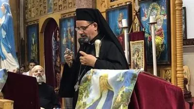 مطران الأقباط الكاثوليك بأبوقرقاص يرأس نهضة صوم العذراء