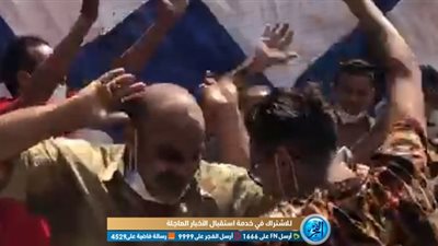 وصلات رقص هستيرية لمواطني المطرية بانتخابات الشيوخ أمام اللجان (فيديو)