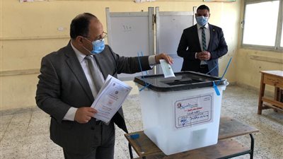  وزير المالية عقب الإدلاء بصوته: مستمرون فى تطوير البنية التشريعية 