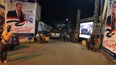 سرادق وشاشات عرض لدعوة المواطنين لانتخابات الشيوخ بالغربية