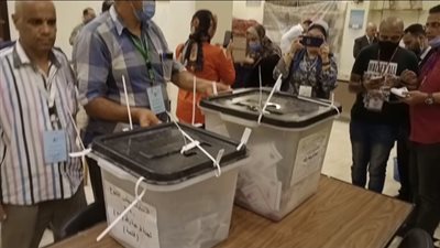 غلق صناديق الاقتراع في اليوم الأول للانتخابات بالبحيرة (صور)