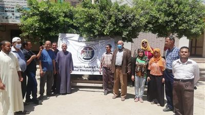 استمرار توافد الناخبين للإدلاء بأصواتهم في الانتخابات بالعمرانية