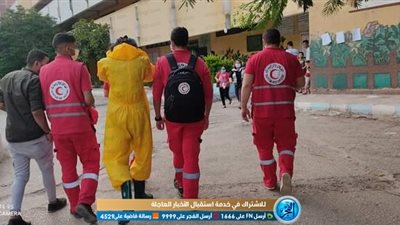 لم يلتزموا بالمواعيد.. قاضٍ يرفض قيام الهلال الأحمر بتعقيم لجنة انتخابية بشبرا مصر