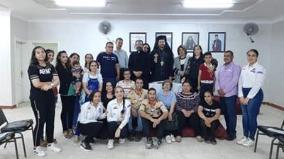 كنيسة العذراء والقديس يوسف بالخصوص تستقبل الأنبا باخوم