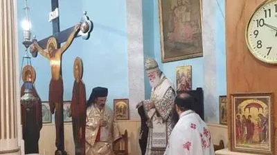 البابا ثيودروس يترأس قداس عيد نياحة العذراء مريم بكنيستها في الإسكندرية (صور)