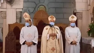 بإجراءات احترازية.. كاتدرائية القديس أنطونيوس بالفجالة تحتفل بعيد العذراء (صور)