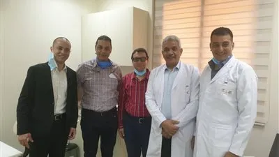 أطباء الأزهر يوقعون الكشف الطبي على مصابي انفجار مرفأ بيروت