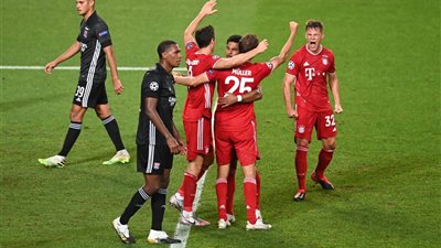 بايرن ميونيخ يقهر ليون ويتأهل لنهائي دوري الأبطال لمواجهة باريس سان جيرمان