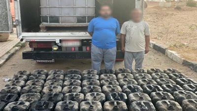 ضبط شخصين بالقاهرة بحوزتهما مواد بترولية لبيعها بالسوق السوداء 