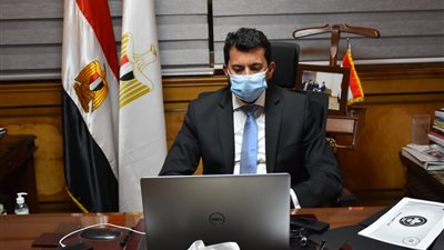 وزير الشباب والرياضة يلتقي مع منسقي أندية الجوالة بالمحافظات