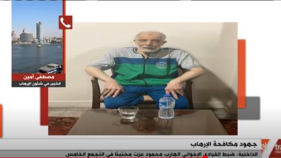 خبير: محمود عزت كنز معلومات الإرهابية.. والقبض عليه ضربة قاصمة للتنظيم (فيديو)