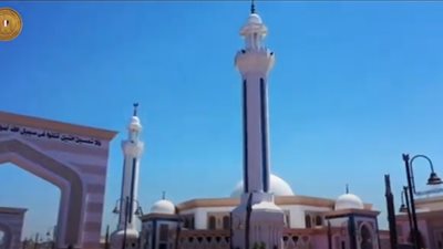 السيسي يشهد افتتاح مسجد الشهيد عبد المنعم رياض بالإسكندرية