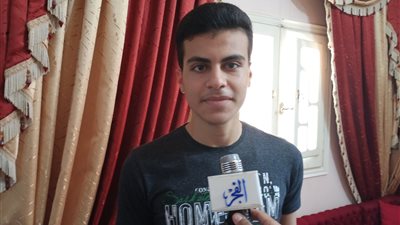 أول الثانوية الفنية بالبحيرة: محمد صلاح مثلي الأعلى.. وحلمي كلية هندسة مدني (فيديو)