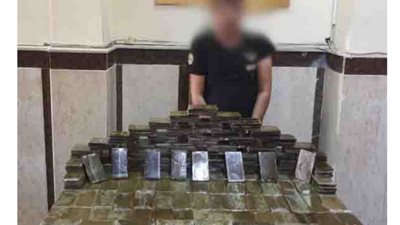 ضبط 300 طربة حشيش بحوزة أحد العناصر الإجرامية في الإسكندرية