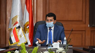 وزير الرياضة: الرئيس يؤمن بدور الشباب ووضعهم في مقدمة الصفوف
