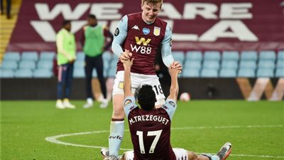 تريزيجيه يصنع هدفاً فى فوز أستون فيلا على أرسنال 