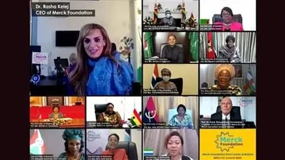 السيدات الأوليات بـ13 دولة يوجهن التهنئة لـ