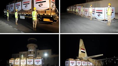 مصر تواصل فتح الجسر الجوي لإرسال المساعدات العاجلة للسودان وجنوب السودان