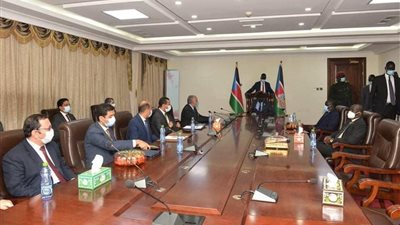 خلال لقاء وزير الري.. رئيس جنوب السودان يوجه الشكر للسيسي على دعم بلاده