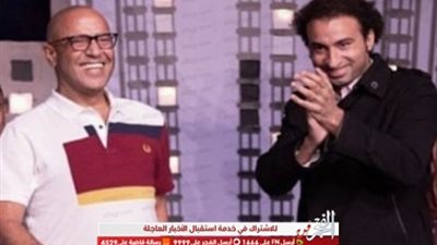 على ربيع يهنئ الفنانأاشرف عبدالباقي بمناسبة عيد ميلاده