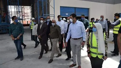 محافظ بورسعيد: الانتهاء من إنشاء بازار المحافظة الجديد الشهر المقبل (صور)