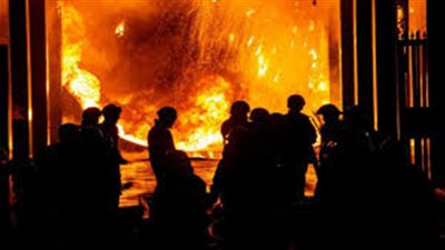 المعاينة: عقب سيجارة وراء حريق إدارة شمال الجيزة التعليمية