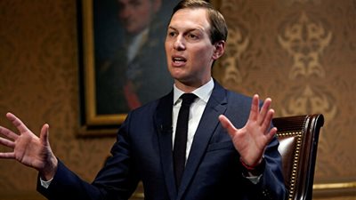 كوشنر: الإمارات والبحرين سيكون لهما دورا كبيرا في تحقيق حل الدولتين