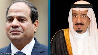 السيسي يبعث برقية تهنئة للعاهل السعودي بمناسبة العيد الوطني للمملكة