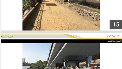 محافظة الجيزة: بدء رصف وتطوير شارع النيل بطول 6 كم