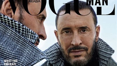 كاظم الساهر يتصدر غلاف مجلة شهيرة 