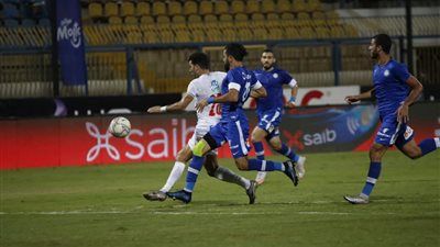 صلاح محسن يسجل هدفًا عالميًا في شباك الزمالك