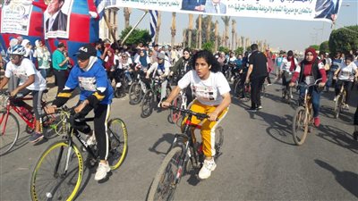 وزير الرياضة يطلق مهرجان الدراجات بمشاركة ٢٠ ألف شاب في المحافظات