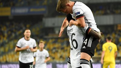 ألمانيا تعبر عقبة أوكرانيا بصعوبة في دوري الأمم الأوروبية