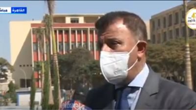 رئيس جامعة عين شمس: توفير أكشاك لبيع الكمامات والمطهرات داخل الجامعة