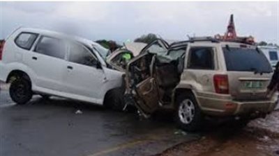 إصابة 8 أشخاص في حادث محور الأوتوستراد       