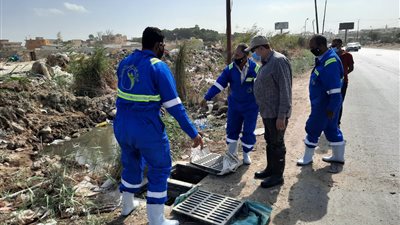 صرف صحي الإسكندرية ترفع الطوارئ تحسبا لهطول أمطار (صور)