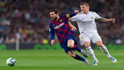 فيروس كورونا يساعد ريال مدريد لإنهاء عقدته ضد برشلونة