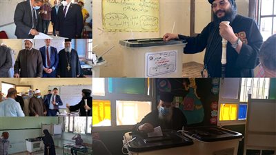 تصويت رجال الدين وجولات المحافظ.. أبرز مشاهد انتخابات النواب في البحر الأحمر