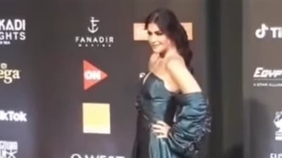 بسمة تتألق في ثالث أيام مهرجان الجونة السينمائي