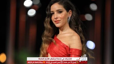 جميلة عوض بإطلالة حمراء تبهر الجميع في حفل ختام مهرجان الجونة